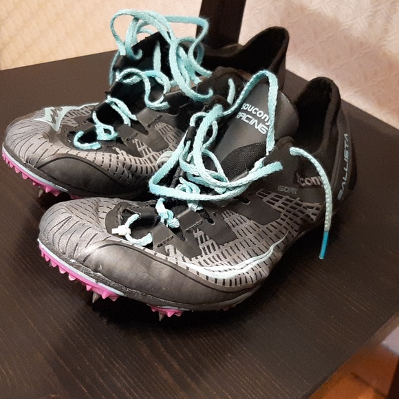 Saucony Ballista 2 women's track spikes size 8 - Picture 5 of 7